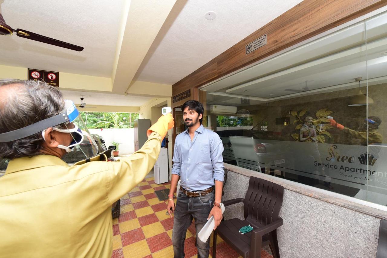 Sree Service Apartments Tirupati Eksteriør billede